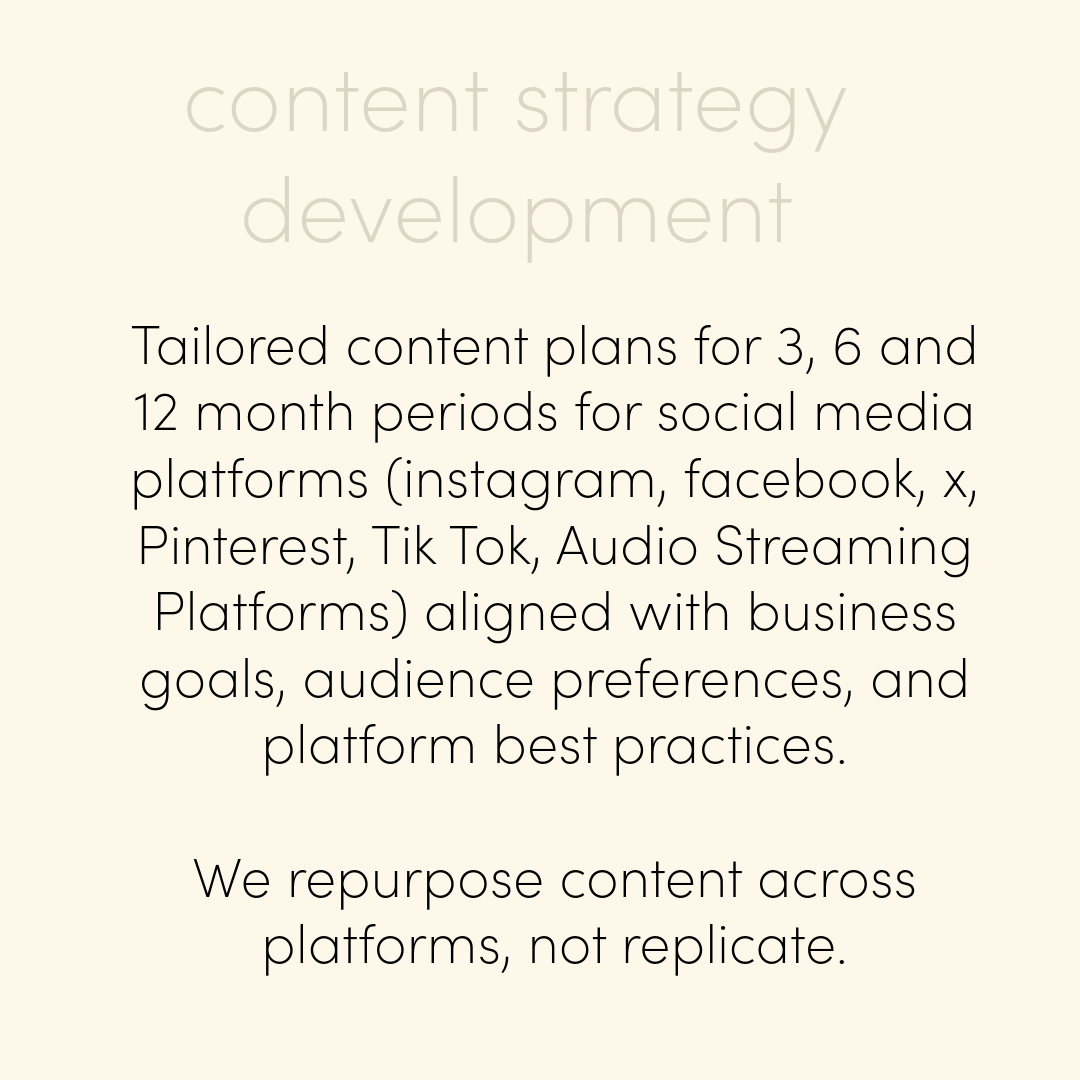 Content Strategy Development