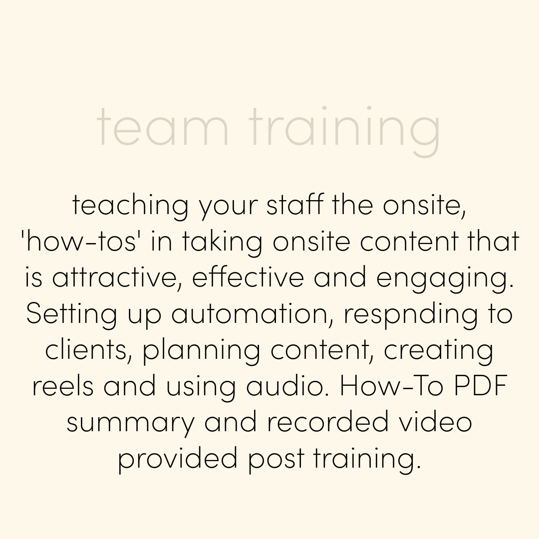 Team Training